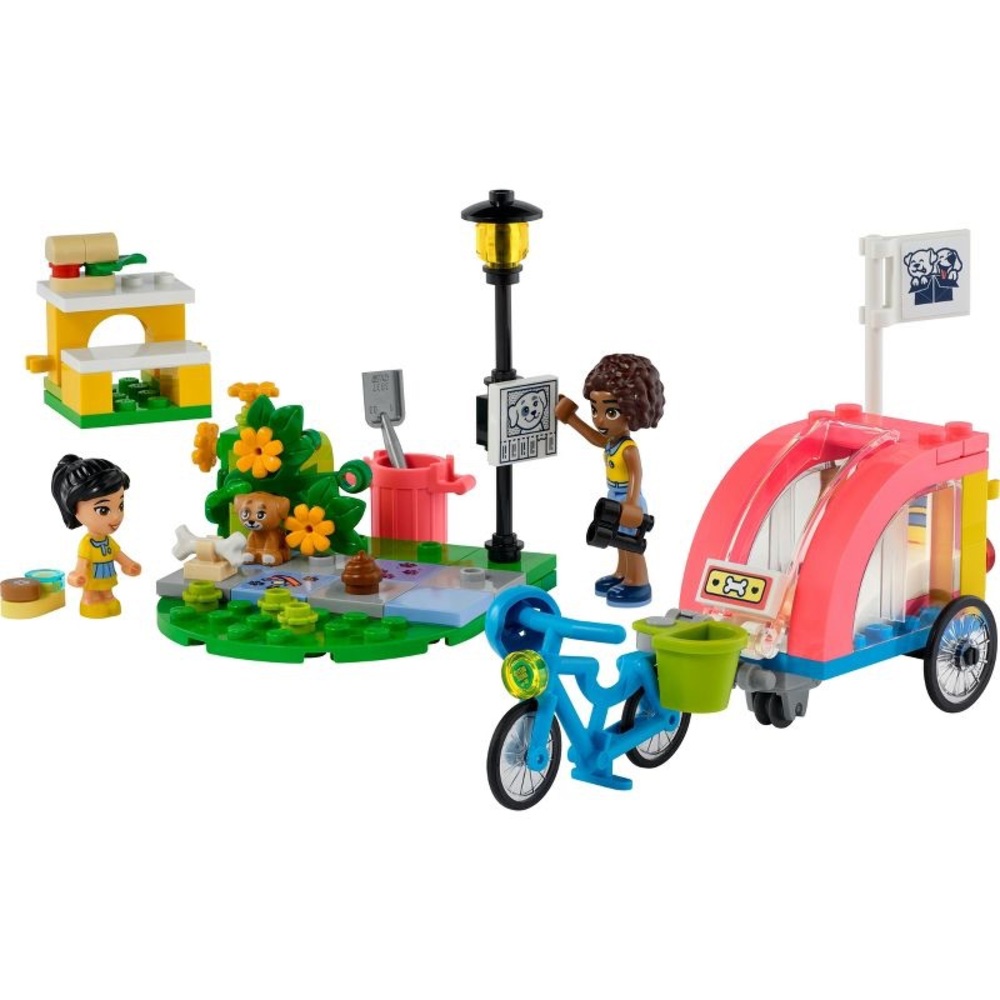 LEGO Friends Dog Rescue Bike Toy, Animal Puppy Playset 41738 nwt - Picture 2 of 3